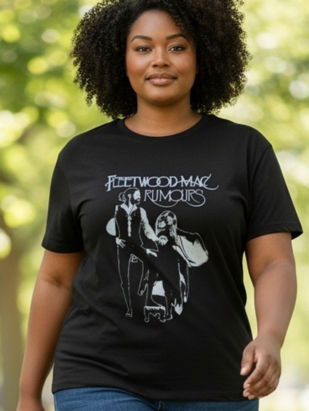 Vinyl Icons Fleetwood Mac Rumours Graphic Tee Size 5